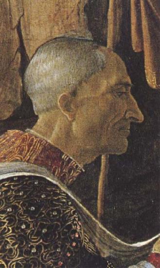 Sandro Botticelli Older Kneeling Mago Germany oil painting art